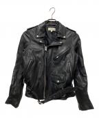 HYKEハイク）の古着「レザージャケット」｜ブラック