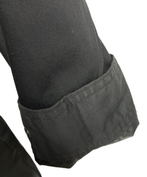 s'yte Yohji Yamamoto（サイト ヨウジヤマモト）S'YTE YOHJI YAMAMOTO (サイト ヨウジヤマモト) STRANGER THINGS (ストレンジャーシングス) Withered Flower Crow Coach Jacket ブラック×ホワイト サイズ:3の古着・服飾アイテム