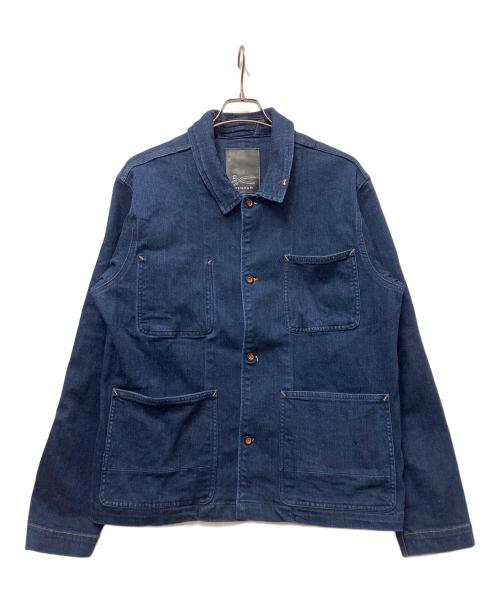 Denham（デンハム）Denham (デンハム) カバーオール インディゴ サイズ:XLの古着・服飾アイテム