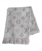 LOUIS VUITTONルイ ヴィトン）の古着「エシャルプロゴマニアマフラー」｜グレー