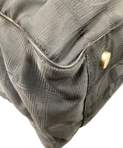 CHANEL（シャネル）CHANEL (シャネル) ニュートラベルライン　ナイロンバッグ ブラックの古着・服飾アイテム