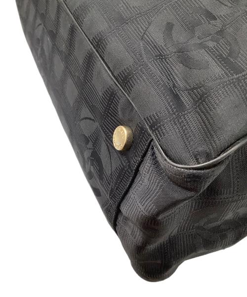 CHANEL（シャネル）CHANEL (シャネル) ニュートラベルライン　ナイロンバッグ ブラックの古着・服飾アイテム