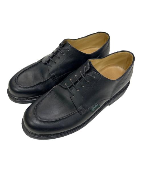 PARABOOT（パラブーツ）PARABOOT (パラブーツ) ドレスシューズ ブラック×ベージュ サイズ:6の古着・服飾アイテム