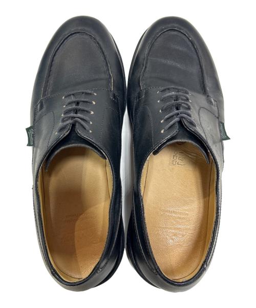 PARABOOT（パラブーツ）PARABOOT (パラブーツ) ドレスシューズ ブラック×ベージュ サイズ:6の古着・服飾アイテム