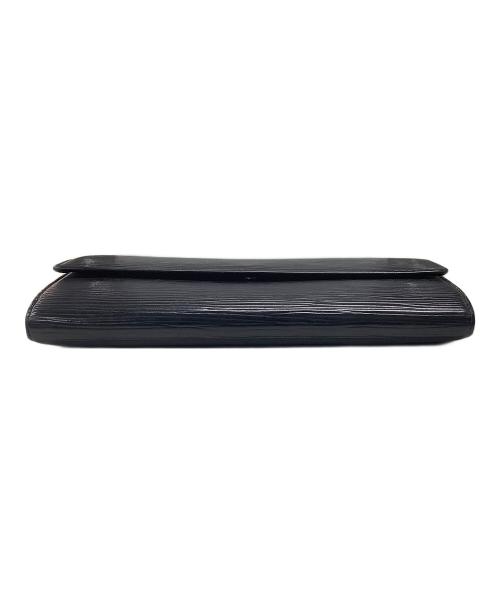 LOUIS VUITTON（ルイ ヴィトン）LOUIS VUITTON (ルイ ヴィトン) ポルトフォイユ・サラ ロングウォレット ブラックの古着・服飾アイテム