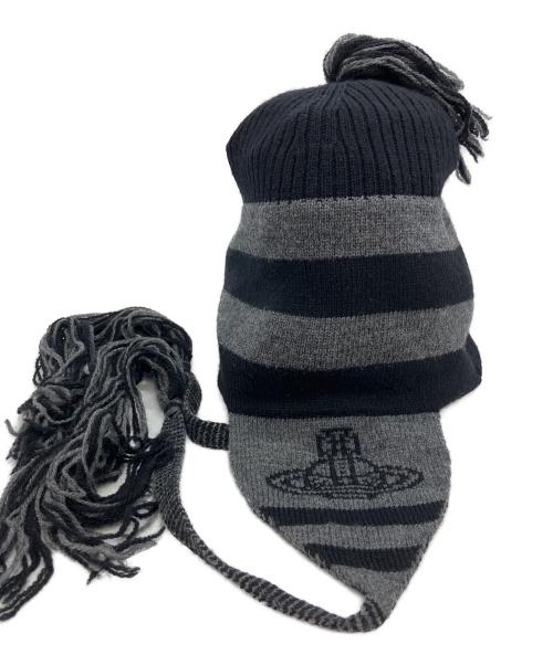 Vivienne Westwood（ヴィヴィアンウエストウッド）Vivienne Westwood (ヴィヴィアンウエストウッド) ORBフラップ付ワッチ グレーの古着・服飾アイテム