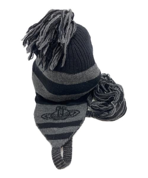 Vivienne Westwood（ヴィヴィアンウエストウッド）Vivienne Westwood (ヴィヴィアンウエストウッド) ORBフラップ付ワッチ グレーの古着・服飾アイテム