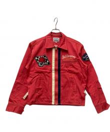 TED COMPANY（テッドカンパニー）の古着「ジップアップジャケット」｜レッド