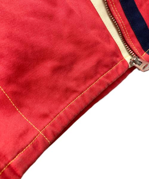 TED COMPANY（テッドカンパニー）TED COMPANY (テッドカンパニー) ジップアップジャケット レッド サイズ:Mの古着・服飾アイテム