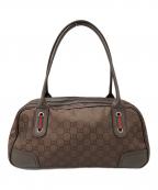 GUCCIグッチ）の古着「シェリーラインセミショルダーバッグ」｜ブラウン