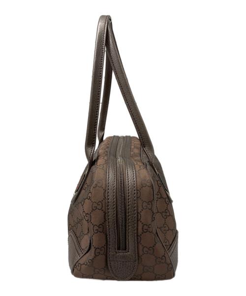 GUCCI（グッチ）GUCCI (グッチ) シェリーラインセミショルダーバッグ ブラウンの古着・服飾アイテム