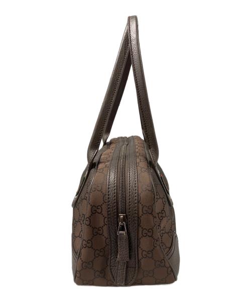 GUCCI（グッチ）GUCCI (グッチ) シェリーラインセミショルダーバッグ ブラウンの古着・服飾アイテム