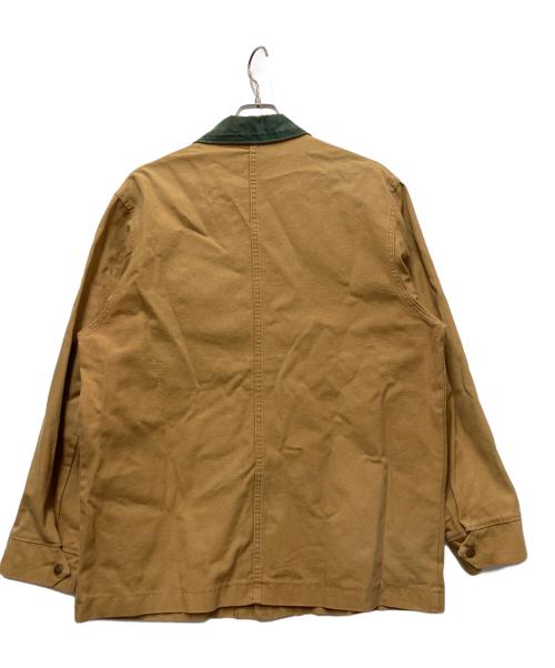 big mac（ビッグマック）BIG MAC (ビッグマック) ハンティングジャケット ベージュ×グリーン サイズ:Lの古着・服飾アイテム