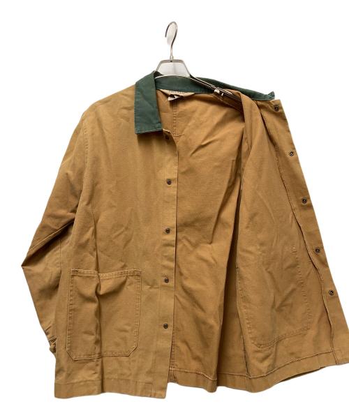 big mac（ビッグマック）BIG MAC (ビッグマック) ハンティングジャケット ベージュ×グリーン サイズ:Lの古着・服飾アイテム