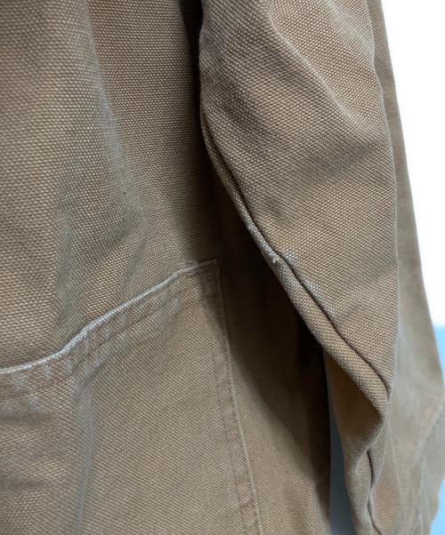 big mac（ビッグマック）BIG MAC (ビッグマック) ハンティングジャケット ベージュ×グリーン サイズ:Lの古着・服飾アイテム