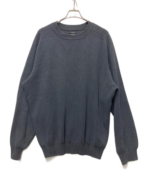 UNUSED（アンユーズド）UNUSED (アンユーズド) 薄手ニット ブラック サイズ:3の古着・服飾アイテム