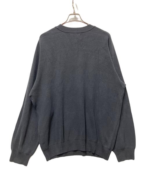 UNUSED（アンユーズド）UNUSED (アンユーズド) 薄手ニット ブラック サイズ:3の古着・服飾アイテム