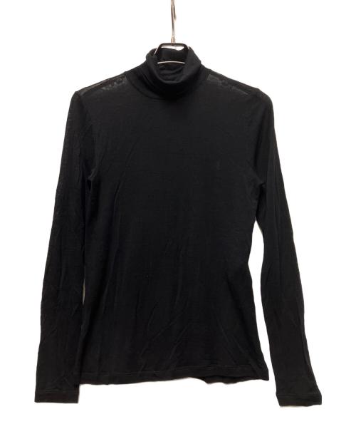 Saint Laurent Paris（サンローランパリ）Saint Laurent Paris (サンローランパリ) 薄手ニット ブラック サイズ:Sの古着・服飾アイテム