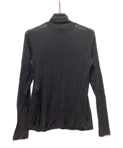 Saint Laurent Paris（サンローランパリ）Saint Laurent Paris (サンローランパリ) 薄手ニット ブラック サイズ:Sの古着・服飾アイテム