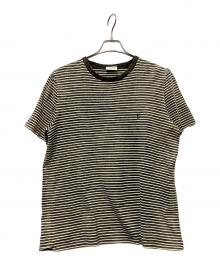 Saint Laurent Paris（サンローランパリ）の古着「半袖カットソー」｜ベージュ