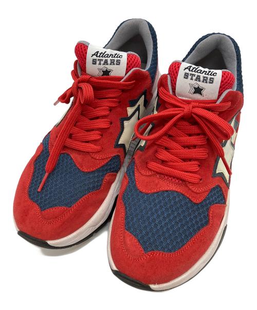 atlantic stars（アトランティックスターズ）atlantic stars (アトランティックスターズ) スニーカー レッド×ネイビー サイズ:26の古着・服飾アイテム