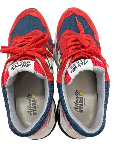 atlantic stars（アトランティックスターズ）atlantic stars (アトランティックスターズ) スニーカー レッド×ネイビー サイズ:26の古着・服飾アイテム