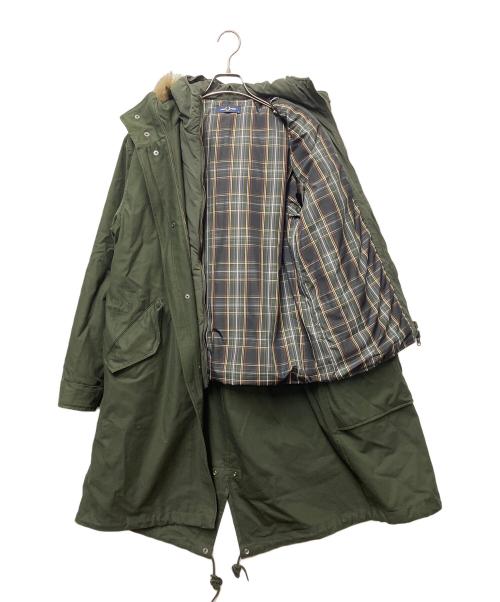 FRED PERRY（フレッドペリー）FRED PERRY (フレッドペリー) ライナー付モッズコート グリーン サイズ:Mの古着・服飾アイテム
