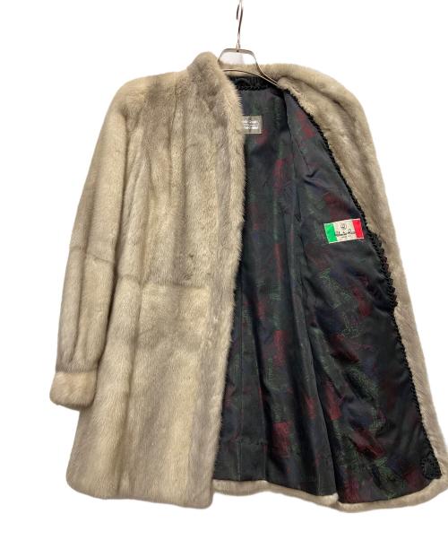 SAGA MINK（サガミンク）SAGA MINK (サガミンク) ROBERT RICCI 毛皮ロングコート ベージュ サイズ: ふめいの古着・服飾アイテム