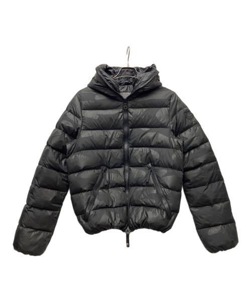 DUVETICA（デュベティカ）DUVETICA (デュベティカ) HYDROGEN (ハイドロゲン) ダウンジャケット ブラック×グレー サイズ:48の古着・服飾アイテム