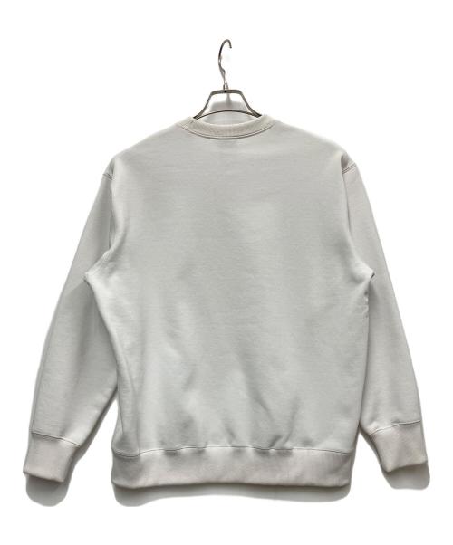 THE NORTH FACE（ザ ノース フェイス）THE NORTH FACE (ザ ノース フェイス) Small Logo Heather SWEAT CREW ホワイト×ブルー サイズ:Mの古着・服飾アイテム