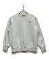 THE NORTH FACE（ザ ノース フェイス）の古着「Small Logo Heather SWEAT CREW」｜ホワイト×ブルー