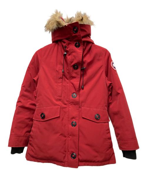 CANADA GOOSE（カナダグース）CANADA GOOSE (カナダグース) ダウンコート レッド サイズ:Sの古着・服飾アイテム