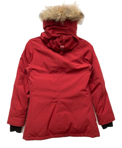 CANADA GOOSE（カナダグース）CANADA GOOSE (カナダグース) ダウンコート レッド サイズ:Sの古着・服飾アイテム