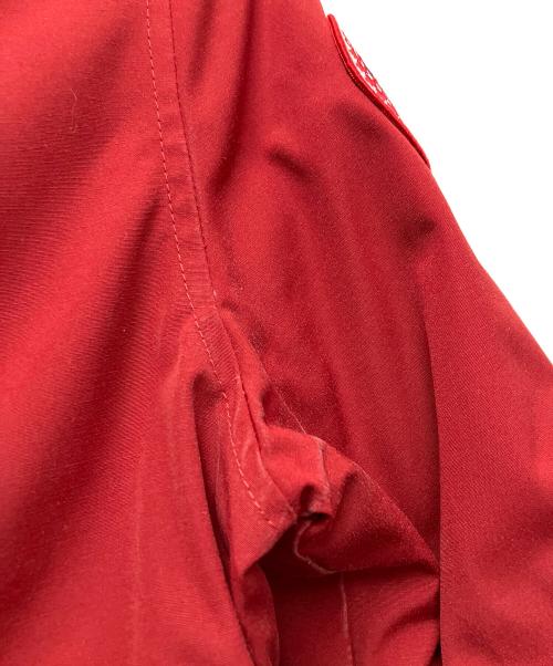 CANADA GOOSE（カナダグース）CANADA GOOSE (カナダグース) ダウンコート レッド サイズ:Sの古着・服飾アイテム