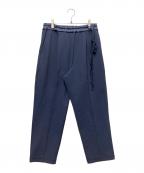 DIET BUTCHER SLIM SKINダイエットブッチャースリムスキン）の古着「イージースラックスパンツ」｜ネイビー