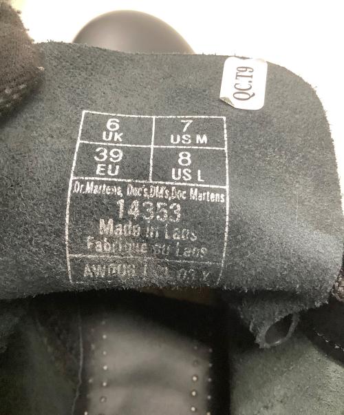 Dr.Martens（ドクターマーチン）Dr.Martens (ドクターマーチン) 8ホールブーツ ブラック サイズ:ＵＫ6の古着・服飾アイテム