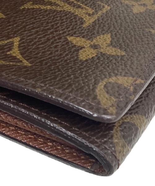 LOUIS VUITTON（ルイ ヴィトン）LOUIS VUITTON (ルイ ヴィトン) モノグラム　アンヴェロップ・カルト ドゥ ヴィジット　カードケース ブラウンの古着・服飾アイテム