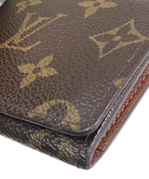 LOUIS VUITTON（ルイ ヴィトン）LOUIS VUITTON (ルイ ヴィトン) モノグラム　アンヴェロップ・カルト ドゥ ヴィジット　カードケース ブラウンの古着・服飾アイテム