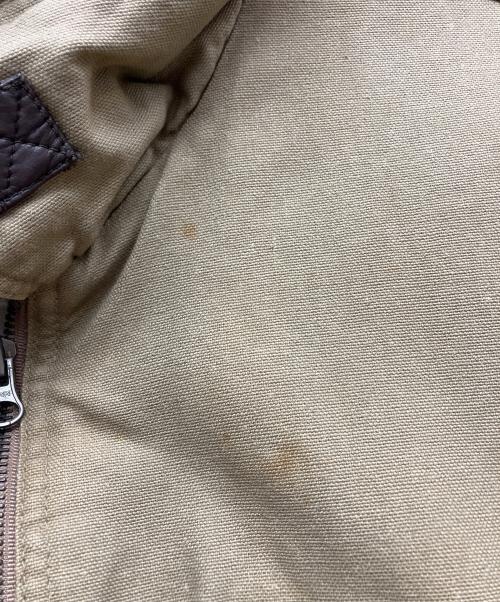 Wrangler（ラングラー）Wrangler (ラングラー) ダックフライトジャケット ベージュ サイズ:Lの古着・服飾アイテム