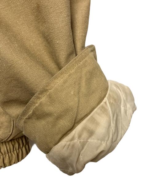 Wrangler（ラングラー）Wrangler (ラングラー) ダックフライトジャケット ベージュ サイズ:Lの古着・服飾アイテム