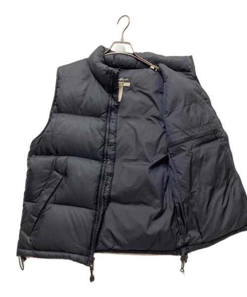 Eddie Bauer（エディーバウアー）Eddie Bauer (エディーバウアー) ダウンベスト ブラック サイズ:XSの古着・服飾アイテム