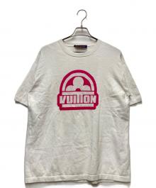 LOUIS VUITTON（ルイ ヴィトン）の古着「半袖カットソー」｜ホワイト×ピンク