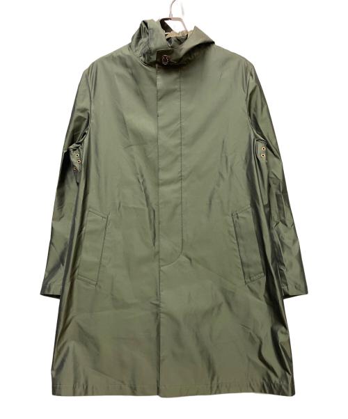 MACKINTOSH LONDON（マッキントッシュ ロンドン）MACKINTOSH LONDON (マッキントッシュ ロンドン) フーデッドコート カーキ サイズ:42の古着・服飾アイテム