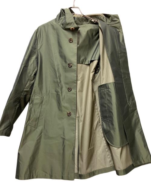 MACKINTOSH LONDON（マッキントッシュ ロンドン）MACKINTOSH LONDON (マッキントッシュ ロンドン) フーデッドコート カーキ サイズ:42の古着・服飾アイテム
