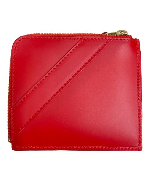 COMME des GARCONS（コムデギャルソン）COMME des GARCONS (コムデギャルソン) BIG BOW ZIP AROUND WALLET(ビッグボウジップアラウンドウォレット) レッドの古着・服飾アイテム