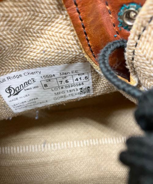 Danner（ダナー）Danner (ダナー) BULL RIDGE CHERRY　ブルリッジチェリーブーツ ブラウン サイズ:UK7.5の古着・服飾アイテム