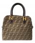 FENDI（フェンディ）の古着「ズッカトートバッグ」｜ブラウン×ベージュ
