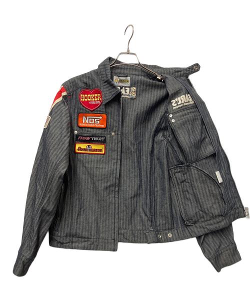 Earl's（アールズ）Earl's (アールズ) レーシングジャケット インディゴ サイズ:Lの古着・服飾アイテム