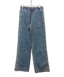 DIESEL（ディーゼル）の古着「トラックデニム ワイドストレート」｜スカイブルー