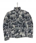 me ISSEY MIYAKEミーイッセイ ミヤケ）の古着「長袖カットソー」｜グレー